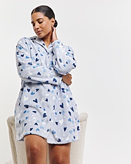 Pretty Secrets Fleece Nightshirt