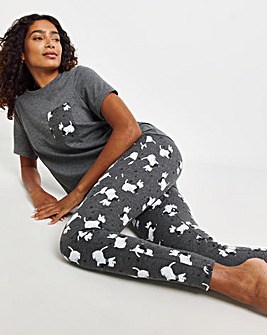 Pretty Secrets Christmas Scotty Dog Value Pyjama Legging Set