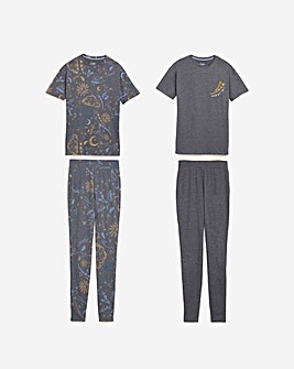 Pretty Secrets (2 Pack) Value Pyjama Legging Sets