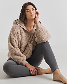 Pretty Secrets Hooded V Neck Snuggle Top