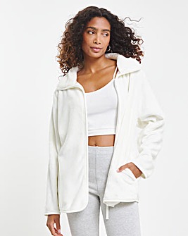 Pretty Secrets Fleece Zip Through Snuggle Top