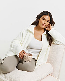 Pretty Secrets Fleece Zip Through Snuggle Top