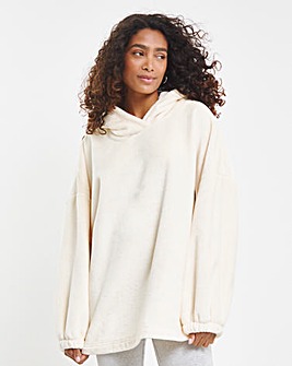 Pretty Secrets Bell Sleeve Fleece Lined Lounge Hoodie