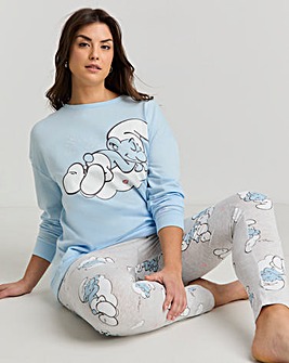 Smurfs Jumper and Legging Lounge Set