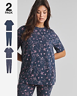 Value 2 Pack Pyjama Sets