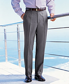 Premier Man Plain Front Trousers 27in