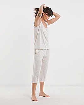 Pretty Lounge Fold Top Culotte Set