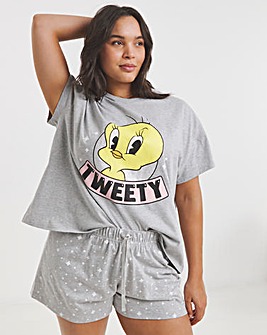 Looney Tunes Tweety Pyjama Short Set