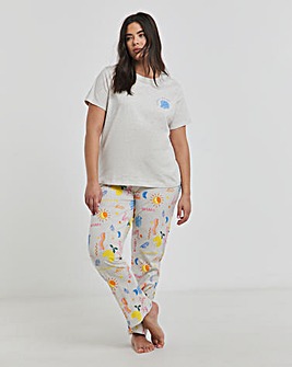 Lemon Print Value Pyjama Set