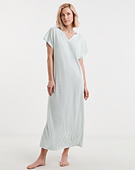 Stripe Print Value Maxi Nightie