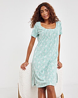 Floral Print Value Short Sleeve Nightie