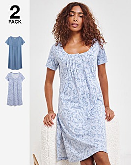 Floral Print Value 2 Pack Nighties