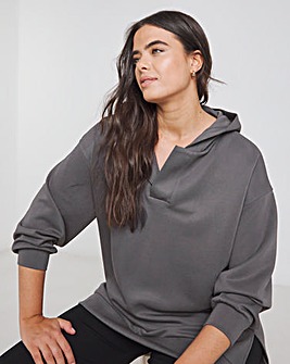 Slate Grey Luxe Modal Scuba Sweatshirt