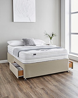 Silentnight Tranquility 1000 Pocket Ortho Divanset with 2 Drawers