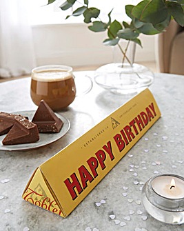 Toblerone Happy Birthday Bar