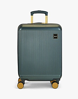 Rock Aria Cabin Suitcase - Green with Gold