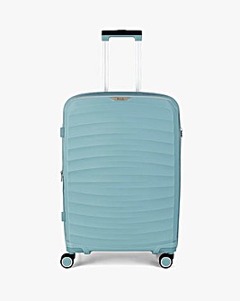 Rock Sunwave Medium Suitcase - Light Blue