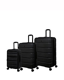 IT Luggage Evolving 3pc Suitcase Set - Black