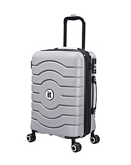 IT Luggage Intervolve Cabin Suitcase - Silver