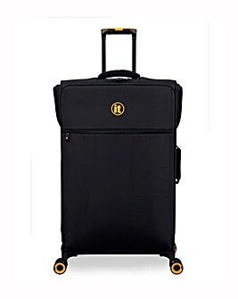 IT Luggage Simultaneous Connectable Large Suitcase - Black