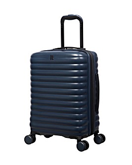 IT Luggage Speedbump Cabin Suitcase - Navy Blue