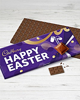 Cadbury Happy Easter Mega Chocolate Bar 850g