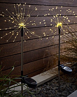 Starburst Solar Stake Light