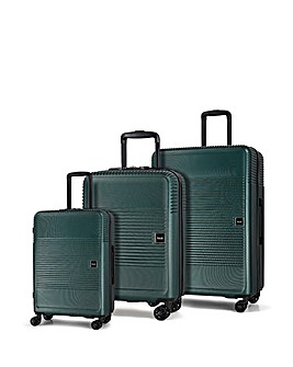 Rock Lincoln 3pc Suitcase Set
