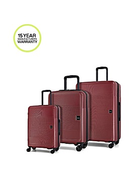 Rock Lincoln 3pc Suitcase Set