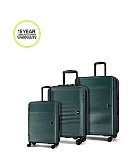 Rock Lincoln 3pc Suitcase Set