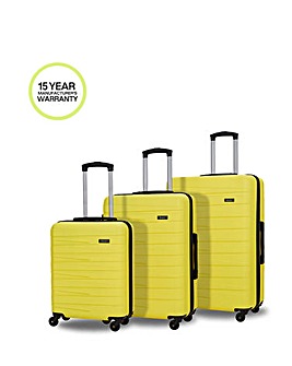 Rock Seattle 3pc Suitcase Set