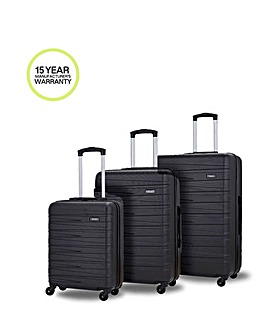 Rock Seattle 3pc Suitcase Set