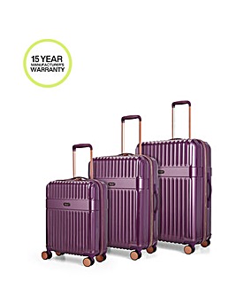Rock Selene 3pc Suitcase Set