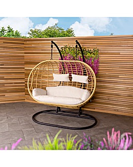 Charles Bentley Double Hanging Swing Chair
