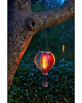 Rainbow Flaming Balloon