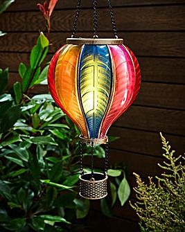 Rainbow Flaming Balloon