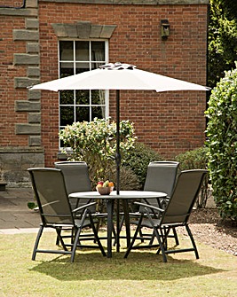 Havana Painted 1.2m Reclining Dining Set