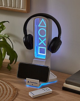 Playstation Desk Headphone Stand With Light