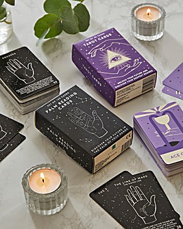 Psychic Cards - Set of 2 (Tarot & Palm Reading)