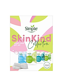 Simple Skin Kind Sheet Mask Collection Giftset