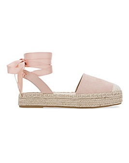 wide width espadrille flats