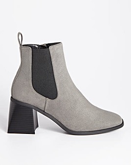 Samira Heel Ankle Boots Extra Wide Fit