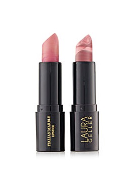 Laura Geller Italian Marble Lipstick Duo, Viola & Palermo