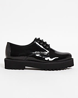 Zara Chunky Sole Brogue Wide Fit