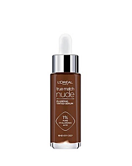 L'Oreal Paris True Match Plumping Tinted Serum, 1% Hyaluronic Acid, Shade 10-12