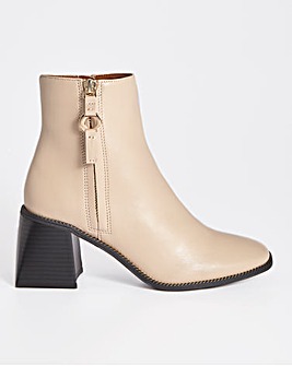Heeled Ankle Boots Extra Wide Fit