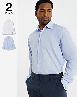 2 Pack Long Sleeve Formal Shirts