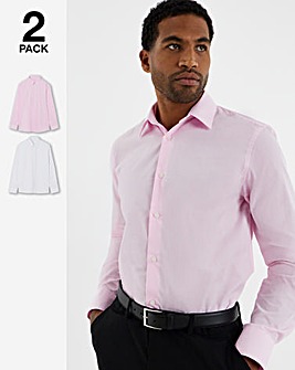 2 Pack Long Sleeve Formal Shirts