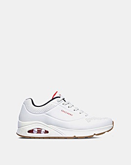 Skechers Uno Stand In Trainer - White