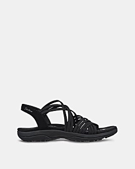 Skechers Reggae Slim Sunnyside Strappy Trekker Sandals Wide Fit